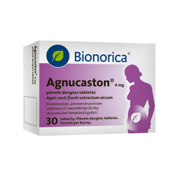 Agnucaston 4 mg plėvele dengtos tabletės, N.30