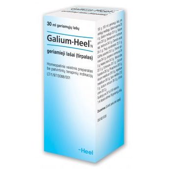 Galium-Heel N geriamieji lašai (tirpalas), 30 ml.