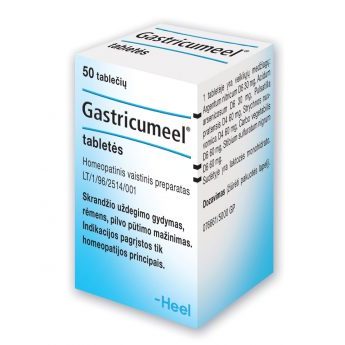 Gastricumeel tabletės, N.50