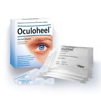 Oculoheel akių lašai (tirpalas) 0,45 ml, N.15