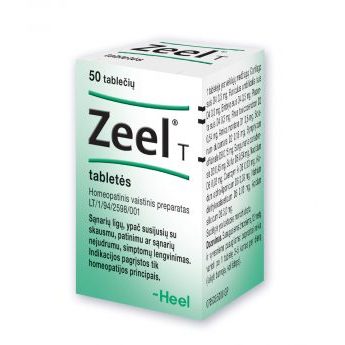 Zeel T tabletės, N.50