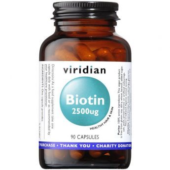Viridian Biotinas 2500 µg kaps., N.90