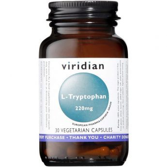 Viridian L-Triptofanas 220 mg kaps., N.30 arba N.90