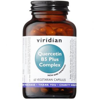 Viridian „Quercetin B5 Plus Complex” kaps., N.60