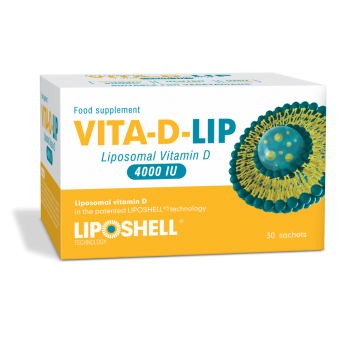 LIPOSHELL VITA-D-LIP® liposominis vitaminas D 4000 T.V., N.30