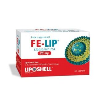 LIPOSHELL FE-LIP® liposominė geležis 20 mg, N.30