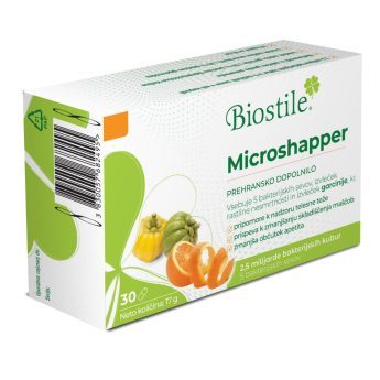 Biostile svorio kontrolei „Microshapper“ kaps., N.30