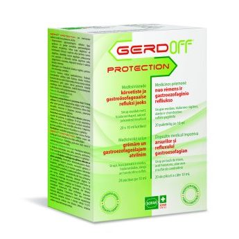 Gerdoff® Protection sirupas nuo rėmens, pak., N.20