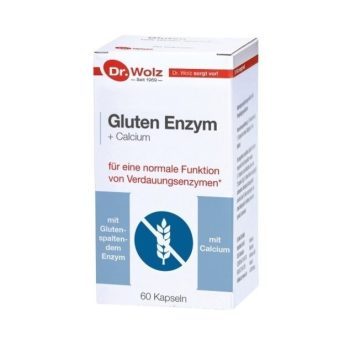 DR. Wolz Gluten enzym + caclium, kaps. N.60