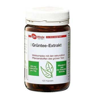 Dr. Wolz Green tea extract +C, kaps. N.120