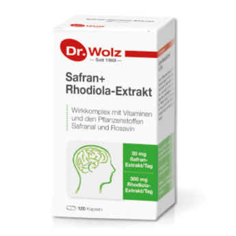 Dr. Wolz Safran + Rhodiola extract, kaps. N.120