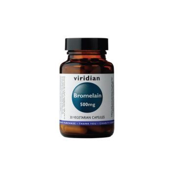 Viridian „Bromelain 500 mg“, kaps. N.30 arba N.90