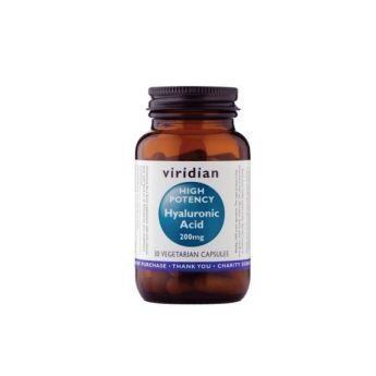 Viridian „High Potency Hyaluronic Acid 200mg“, kaps., N.30