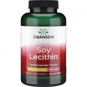 SWANSON Lecitinas 1200 mg kaps., N.90