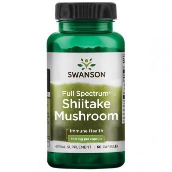 SWANSON Shitake 500 mg, kaps., N.60